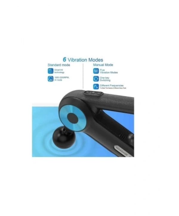 12 Başlıklı Profesyonel Masaj Sı Sporcu Masaj Aleti Seti  6 Hızlı Şarjlı Masaj