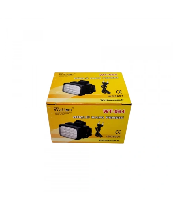 12 Ledli Güçlü Şarjlı Kafa Lambası  -064