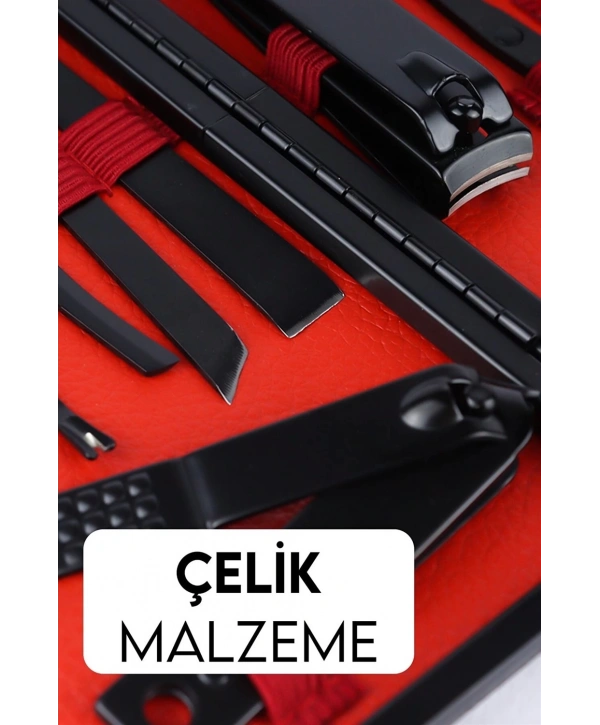 17 Parça  Profesyonel Manikür Seti