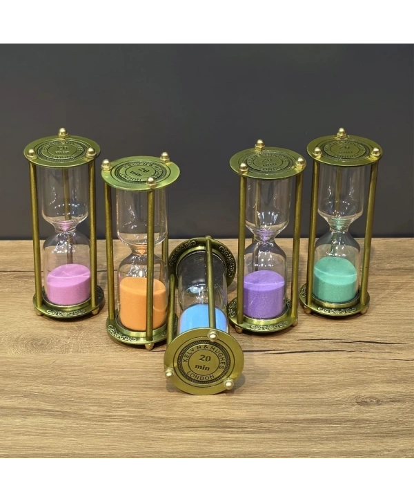 20 Dakikalık Vintage Kum Saati