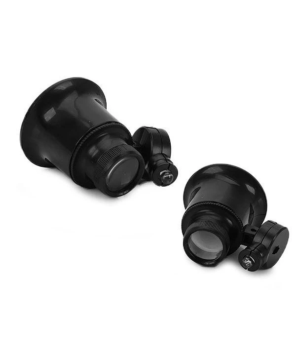 20x Büyütmeli,saat,takı Onarım Için Cam Lensli Optik Işıklı  Göz Büyüteçmg13b9a