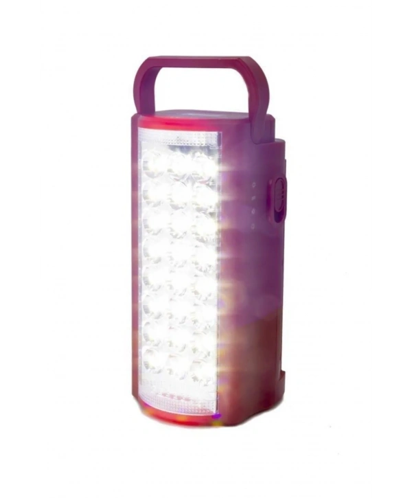 24 Büyük Ledli 80 Saat Yanan Powerbank Özellikli Akülü Led Işıldak