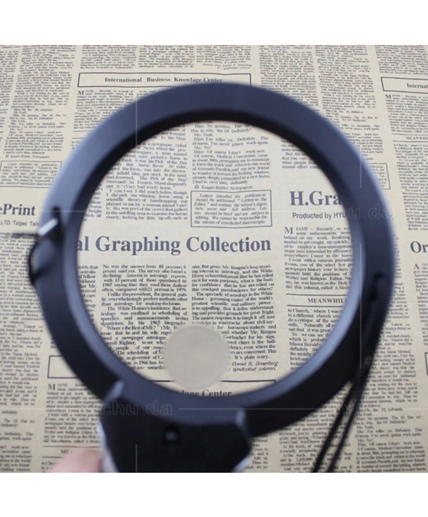 2x 6x Led Eller Serbest,boyun Asılı,dıkış,okuma İçin En Uygun Büyüteç 11b1