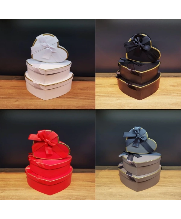 3&039lü Kalp Hediye Kutusu