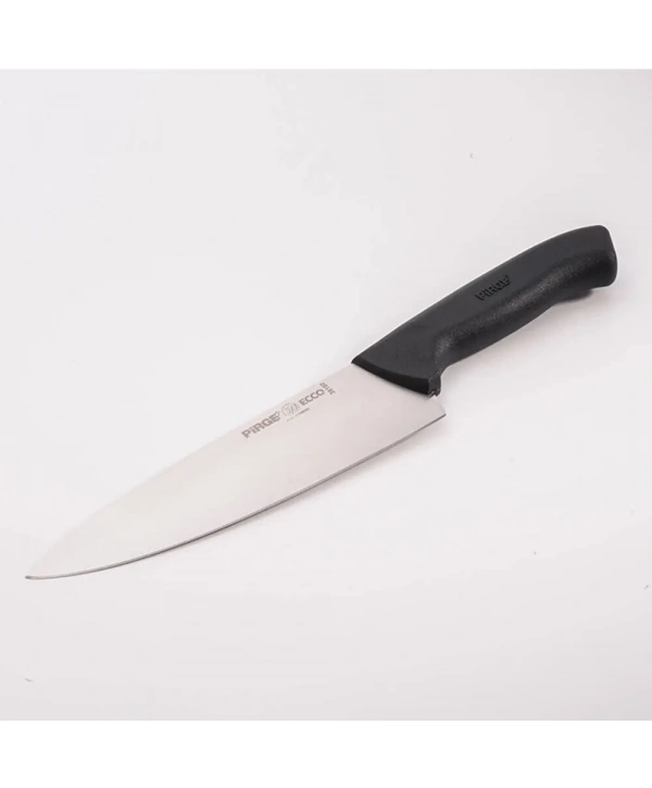 38160 Ecco Şef Bıçağı 19 Cm - Siyah