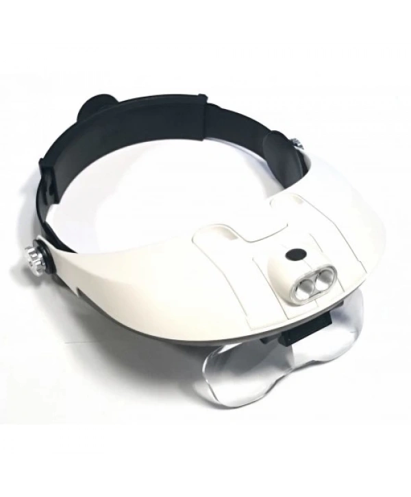 5 Mercekli Çok Fonksiyonlu, Başlık Tip Işıklı Büyüteçmg81001g