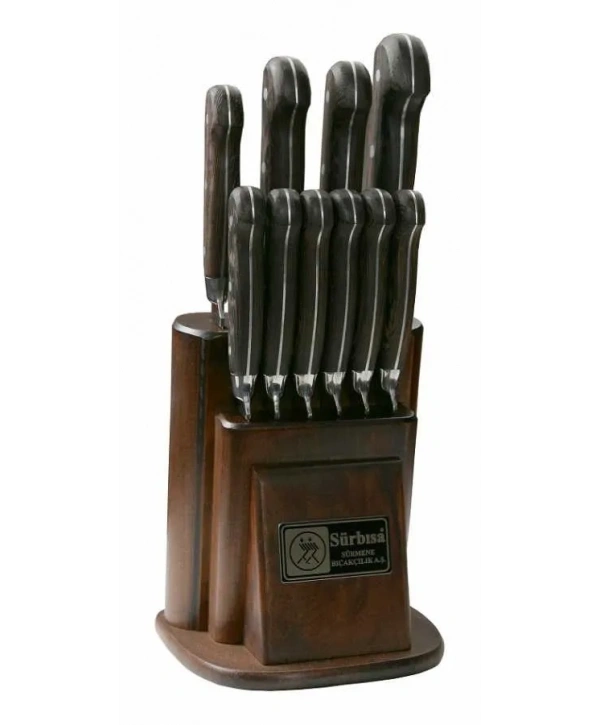 61500ym - Sürmene Yöresel Mutfak Bıçağı Seti - 10 Lu Set