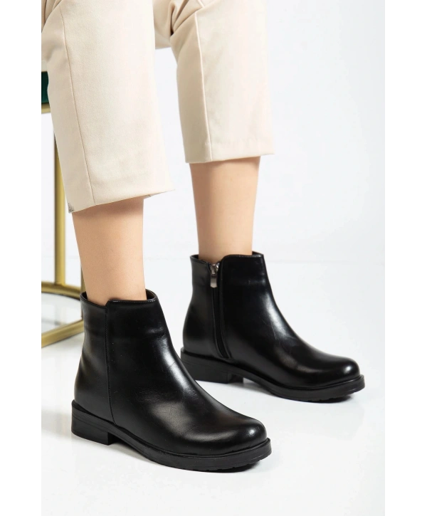 165-204 Siyah Yanki Günlük Kadın Bot