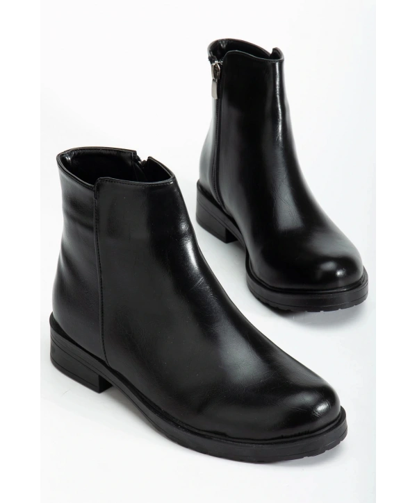 165-204 Siyah Yanki Günlük Kadın Bot