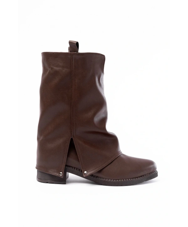 270-3045 Kahverengi Günlük Kadın Bot