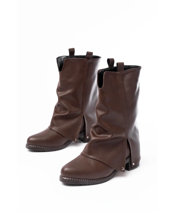 270-3045 Kahverengi Günlük Kadın Bot