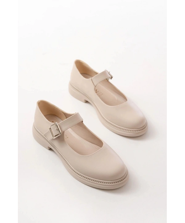 YSN-4444 Bej Günlük Bayan Ayakkabı