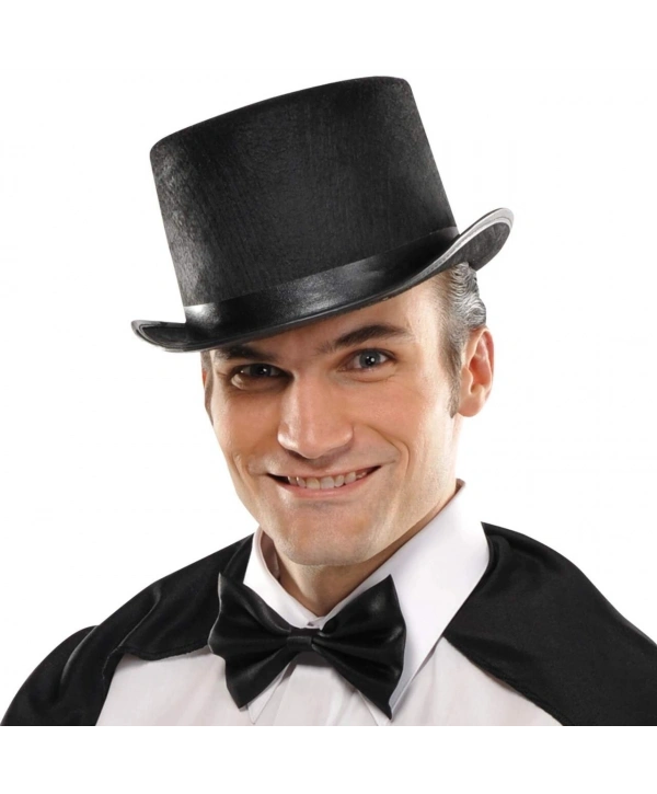 Siyah Keçe Sihirbaz Fötr Şapka 12 Cm