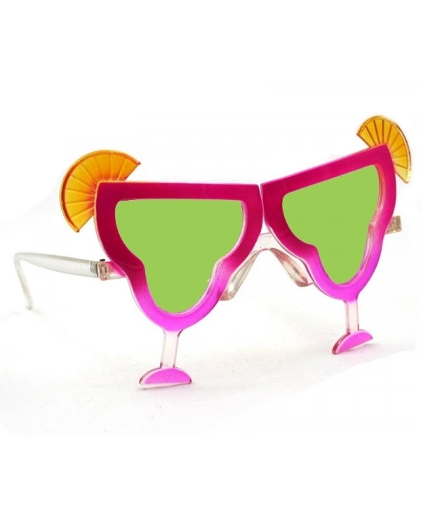 Margarita Bardak Şeklinde Parti Gözlüğü Pembe 16x8 Cm