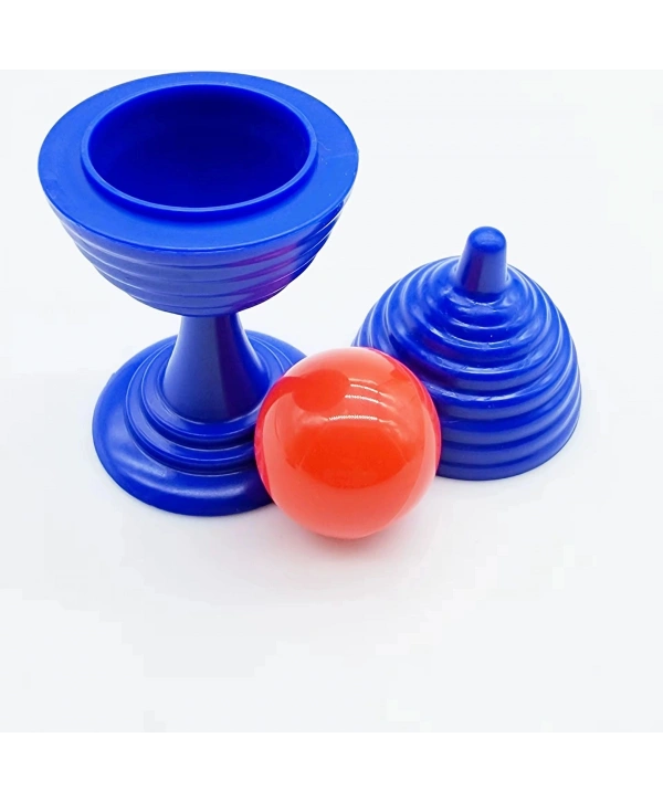 Mavi Renk Sihirli Kupa Top Kaybetme Oyunu 7 Cm