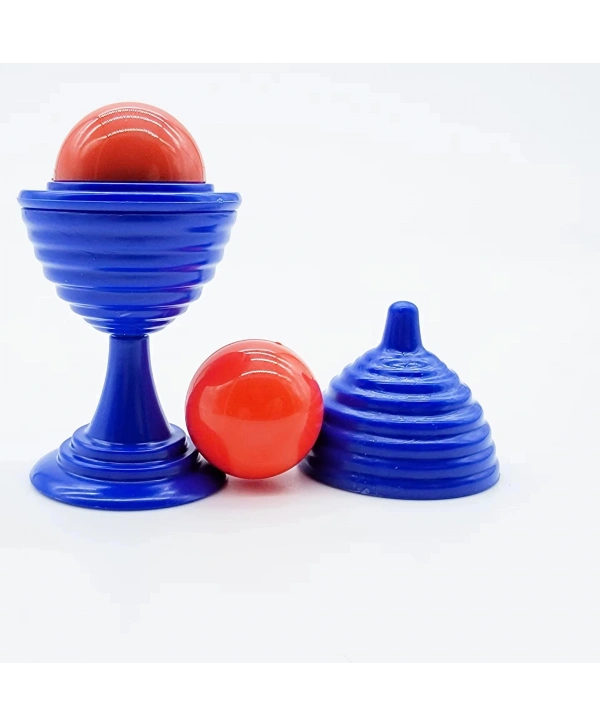 Mavi Renk Sihirli Kupa Top Kaybetme Oyunu 7 Cm