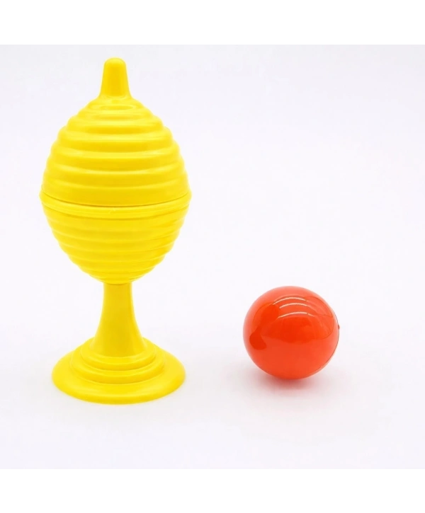 Sarı Renk Sihirli Kupa Top Kaybetme Oyunu 7 Cm