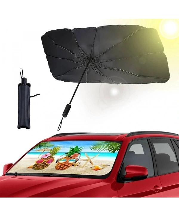 Araba Güneş Gölge Koruyucu Şemsiye Oto Ön Cam Güneşlik(145cm*79cm)