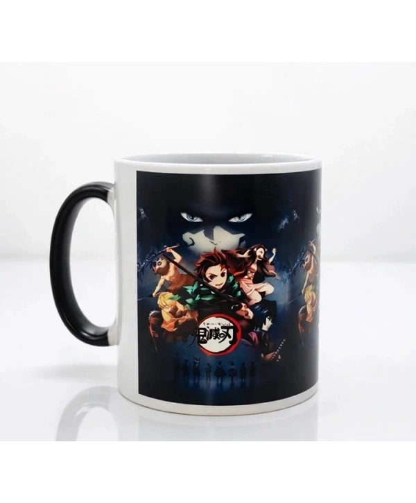 Porselen Renk Değiştiren Demon Slayer Kupa Bardak Aalk383