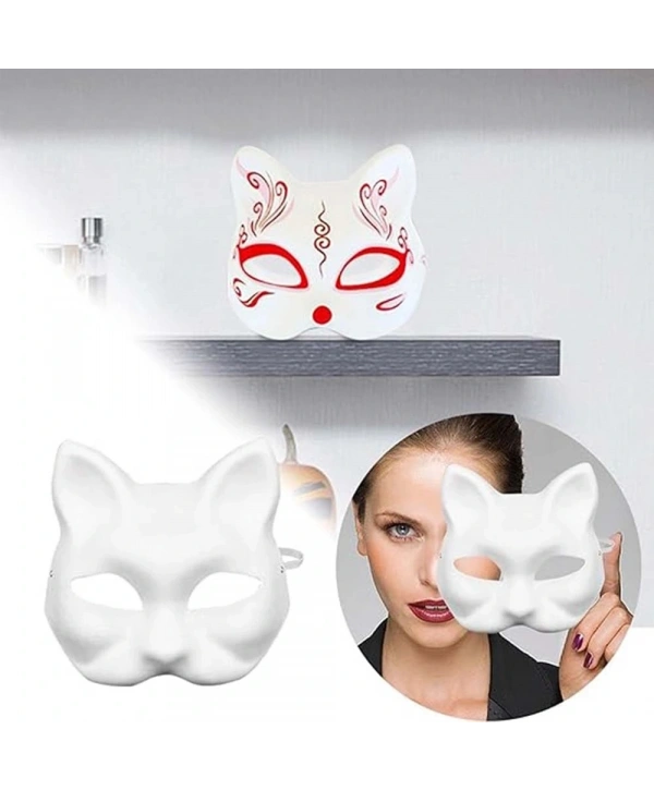 Boyanabilir Kedi Model Maske – Kendi Tasarımını Oluştur