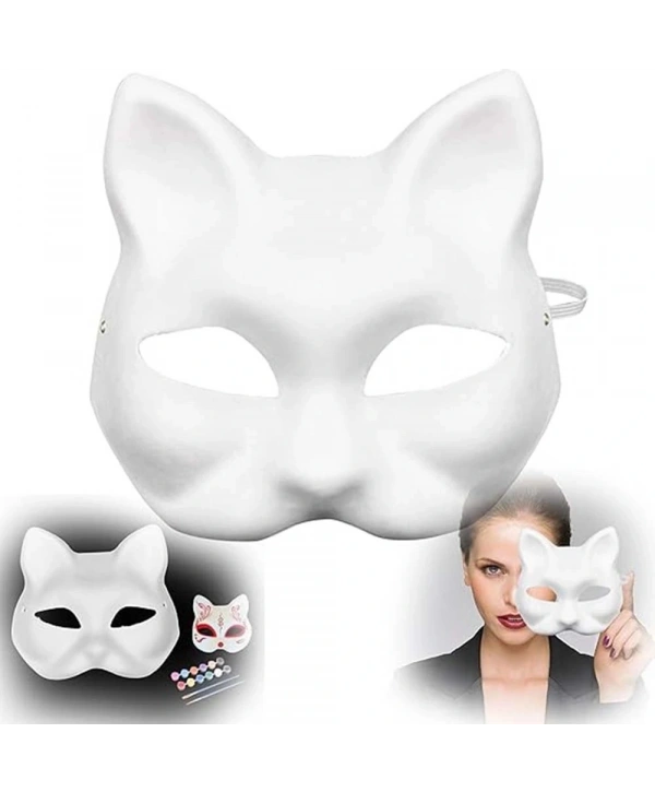 Boyanabilir Kedi Model Maske – Kendi Tasarımını Oluştur