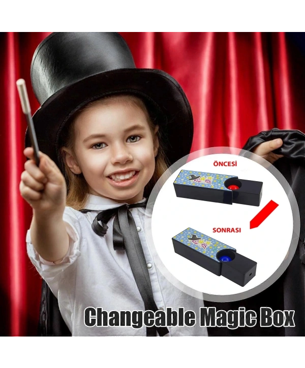 Renk Değiştiren Sihirli Top Oyunu – Sihirbazlık Gösteri Kutusu