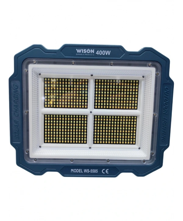 Wıson Ws-5585 Çok Fonksiyonlu 3 Solar Panelli 400w Spot Aydınlatma