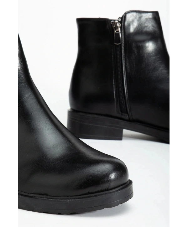 165-204 Siyah Yanki Günlük Kadın Bot