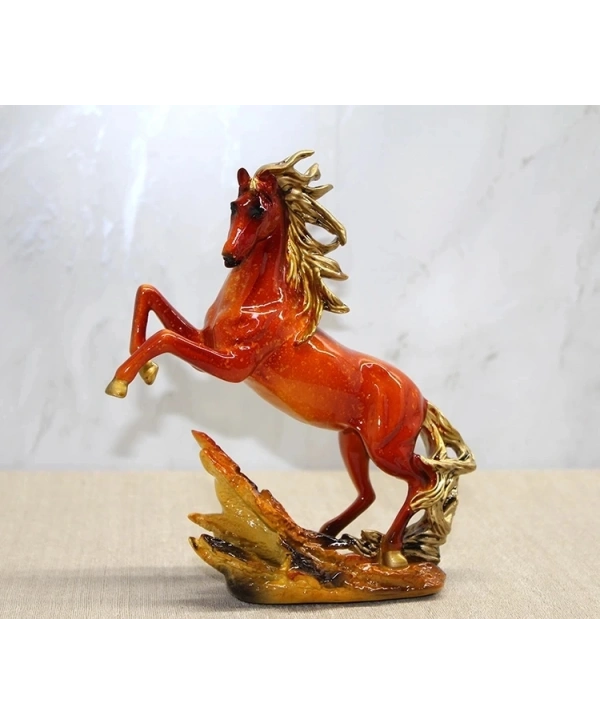 Polyester Şahlanmış At Figürü Alk4589