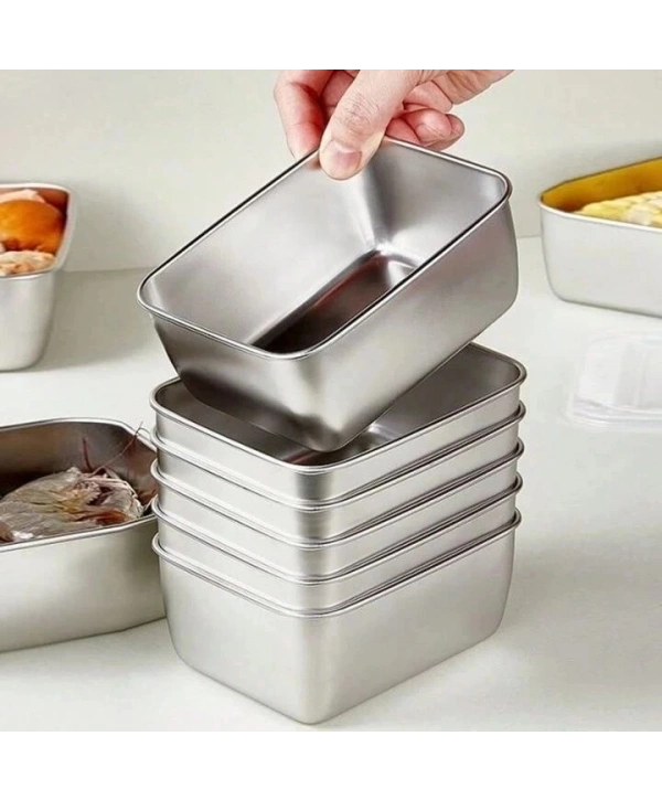 Paslanmaz Çelik Saklama Kabı