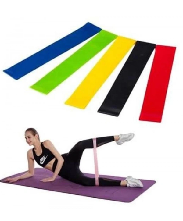 Aerobik Bant 5 Li Pilates Yoga Bandı *