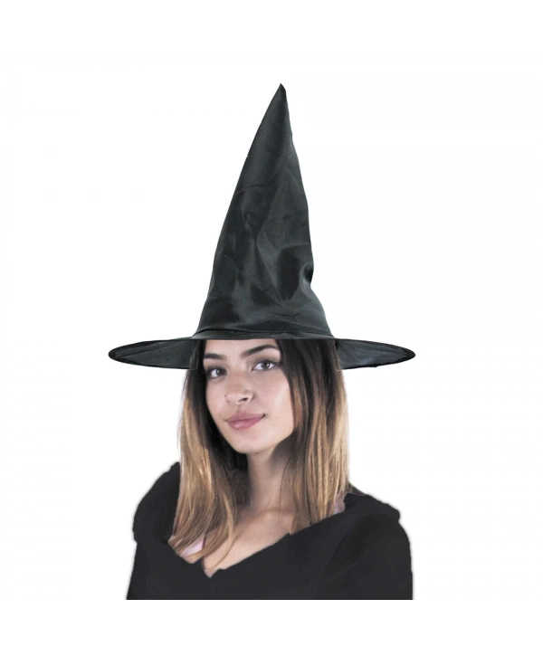 Siyah Renk Cadı Şapkası