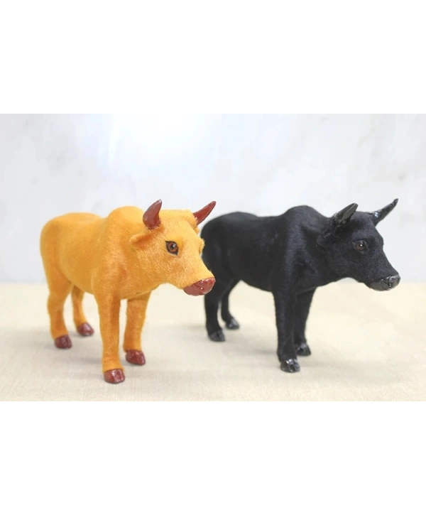 Tüylü Boğa Figürü Alk3060