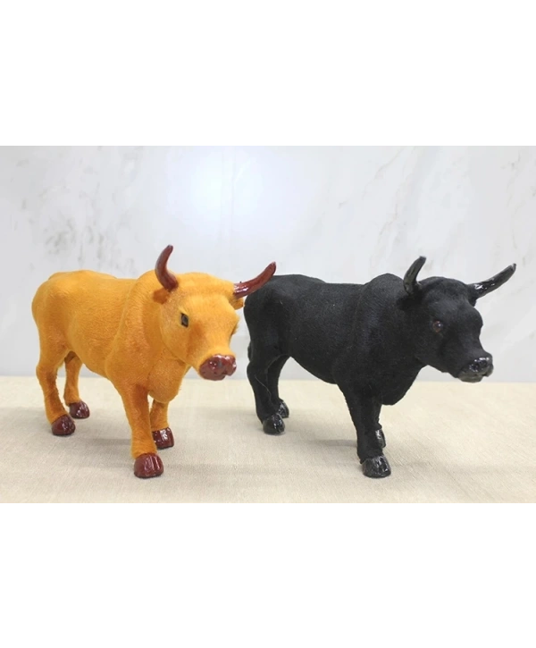 Tüylü Boğa Figürü Alk3059