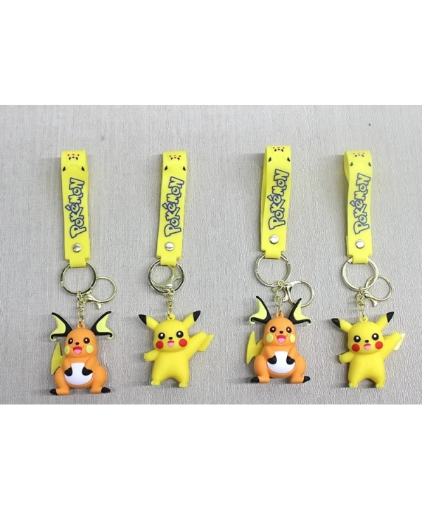 Pikachu Silikon Anahtarlık Alk4252