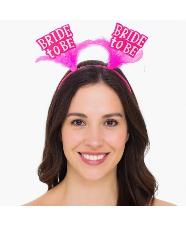 Pembe Renkli Bride To Be Parti Tacı – Bekarlığa Veda Gecesi İçin