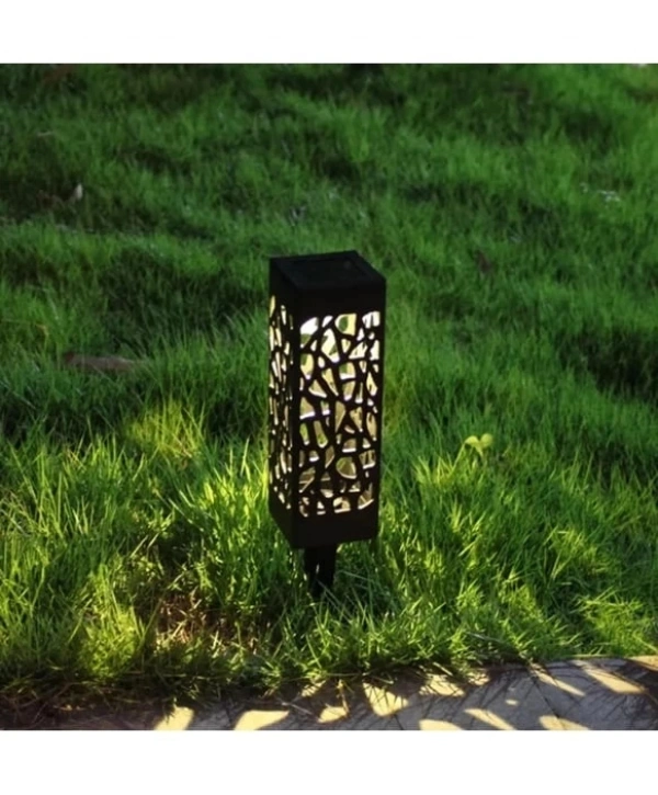 Dekoratif Solar Güneş Enerjili Bahçe Aydınlatması Yürüyüş Yolu Seti ( 6 Adet )