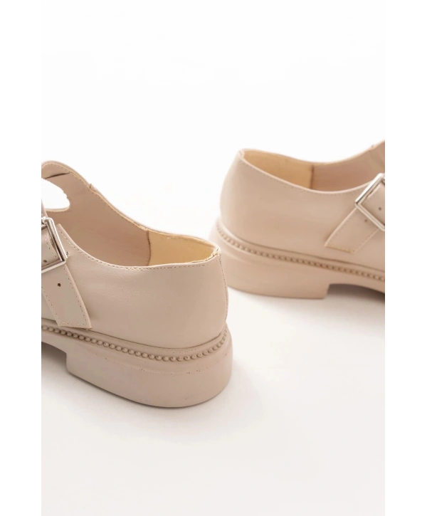 YSN-4444 Bej Günlük Bayan Ayakkabı