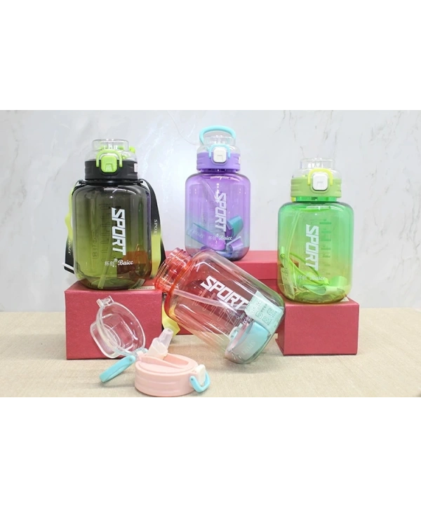 Pipetli Su Matarası 1100 Ml Bpa İçermez Alk3149