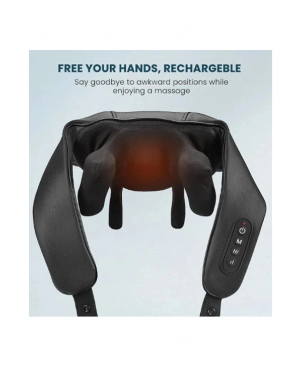 Şarjlı Ovmalı Isıtmalı Masaj Aleti Insan Eli Yoğurma Hissi  Yeni Model