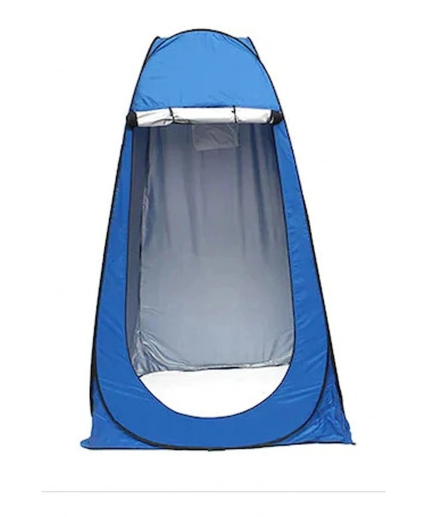 Otomatik Wc Portatif Giyinme Çadırı 120x120x190 Cm Mavi