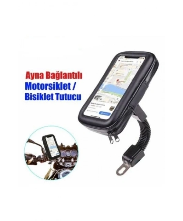 Motorsiklet Su Geçirmez Telefon Kılıfı Telefon Tutucu 7 İnç Xl
