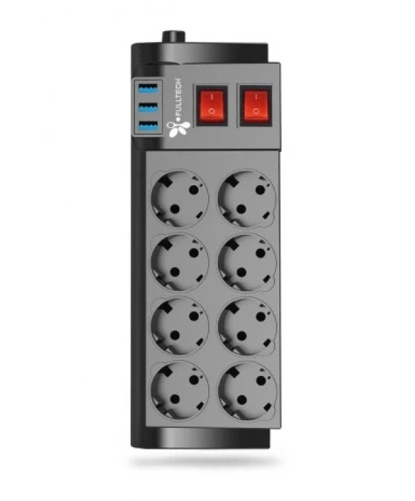 Ftr-08 8’li Termal Akım Korumalı Priz