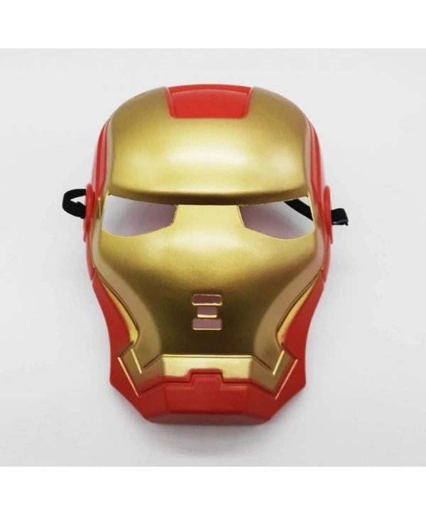 İron Man Maskesi - Demir Adam Maskesi 21x15 Cm