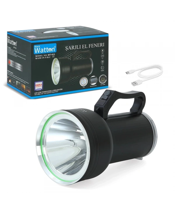 Gt Led Taşınabilir Güneş Solar Ledli Fener  Wt-415