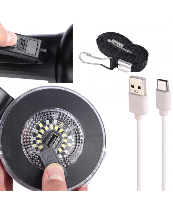 Gt Led Taşınabilir Güneş Solar Ledli Fener  Wt-415