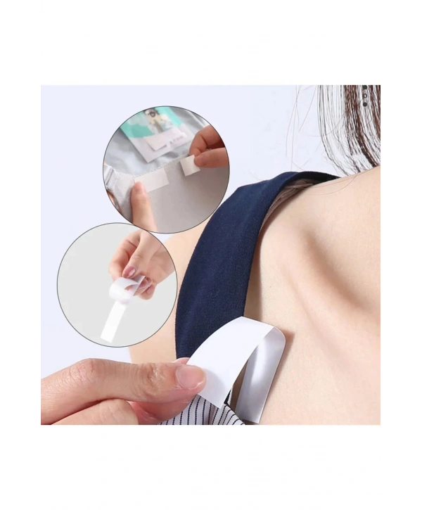 Vücut Ve Kıyafet Için Çift Taraflı Sabitleme Dekolte Abiye Gelinlik Elbise Sütyen Bantı