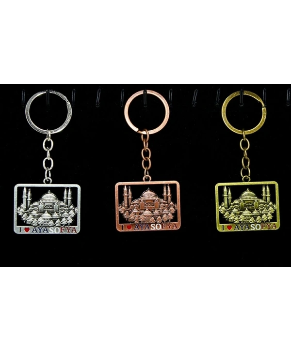 Metal Ayasofya Anahtarlık Alk2200