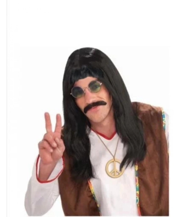 Uzun Barış Manço Peruğu Ve Bıyığı