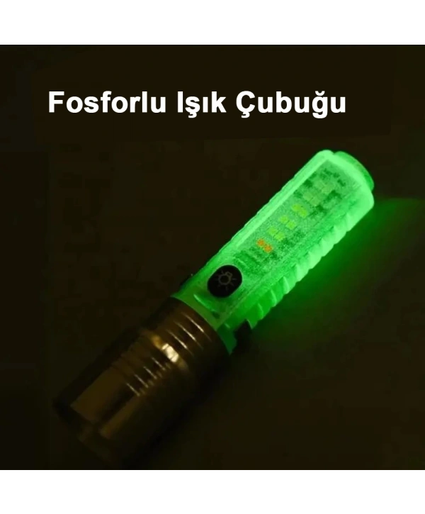 2023 Seri 8 Mod Şarjlı Yeni Nesil El Feneri  Wt-609